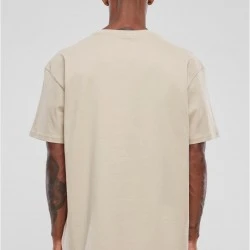 Мъжка тениска в цвят пясък Mister Tee God Loyalty Love Oversize.