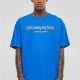 Мъжка тениска в син цвят Mister Tee Hustle Oversize., Тениски - Hoodstyle.bg