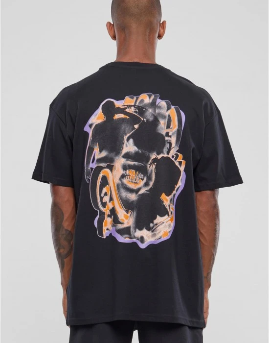 Мъжка тениска в черен цвят Mister Tee Hustle Oversize., Тениски - Hoodstyle.bg