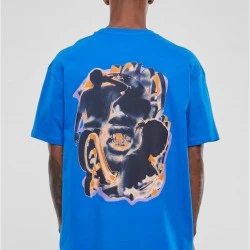 Мъжка тениска в син цвят Mister Tee Hustle Oversize.