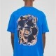Мъжка тениска в син цвят Mister Tee Hustle Oversize., Тениски - Hoodstyle.bg