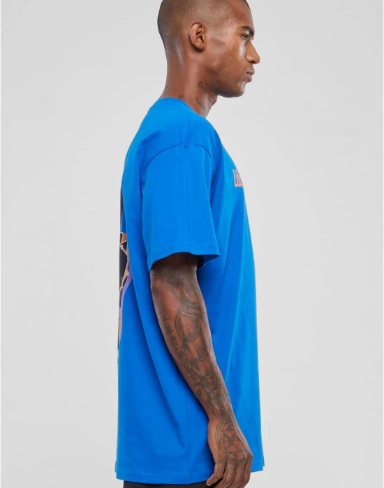 Мъжка тениска в син цвят Mister Tee Hustle Oversize., Тениски - Hoodstyle.bg