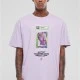 Мъжка тениска в светлолилав цвят Mister Tee Blend Oversize, Тениски - Hoodstyle.bg