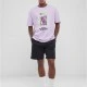 Мъжка тениска в светлолилав цвят Mister Tee Blend Oversize, Тениски - Hoodstyle.bg