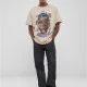 Мъжка тениска в бежов цвят Mister Tee Grow Up Oversize, Тениски - Hoodstyle.bg