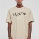 Мъжка тениска в бежов цвят Mister Tee Giza Oversize, Тениски - Hoodstyle.bg