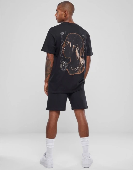 Мъжка тениска в черен цвят Mister Tee Giza Oversize, Тениски - Hoodstyle.bg