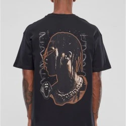 Мъжка тениска в черен цвят Mister Tee Giza Oversize