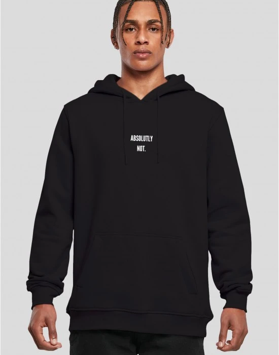 Мъжки суичър в черно Mister Tee Absolutely Not, Суичъри - Hoodstyle.bg