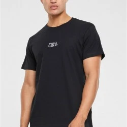 Мъжка тениска в черен цвят Mister Tee C'est La F**king Vie