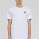Мъжка тениска в бял цвят MISTER TEE Dice Fire EMB, Тениски - Hoodstyle.bg