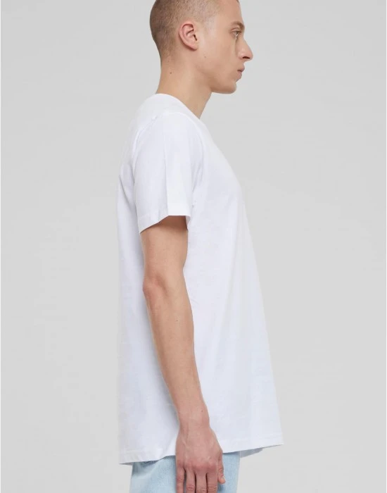 Мъжка тениска в бял цвят MISTER TEE Dice Fire EMB, Тениски - Hoodstyle.bg