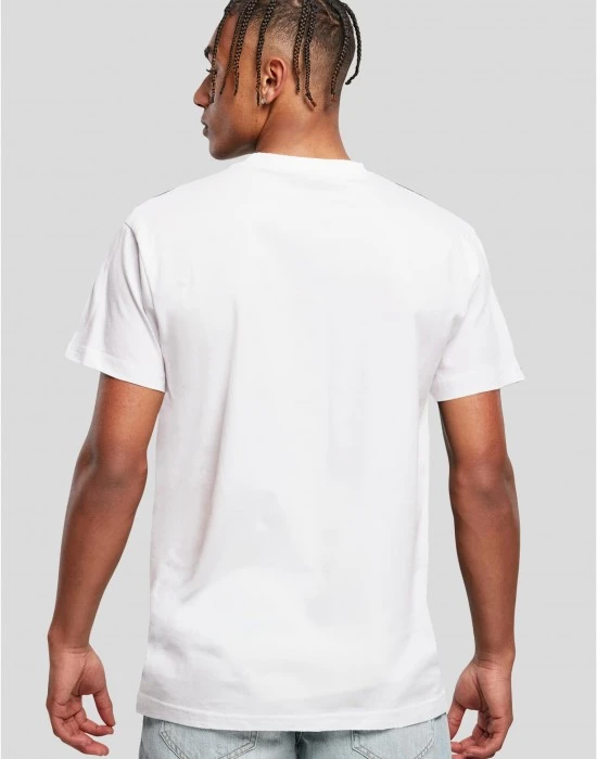 Мъжка тениска в бял цвят MISTER TEE Ballin 4.0, Тениски - Hoodstyle.bg
