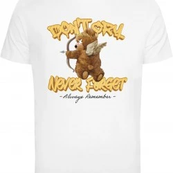 Тениска Don't cry never forget Tee white XXL