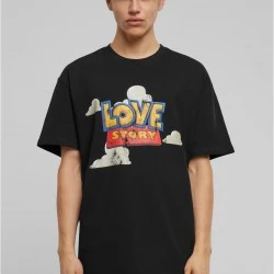 Тениска Love Story Heavy Oversize Tee black XXL
