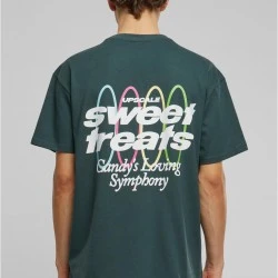 Тениска Sweet Treats Heavy Oversize Tee bottlegreen XXL