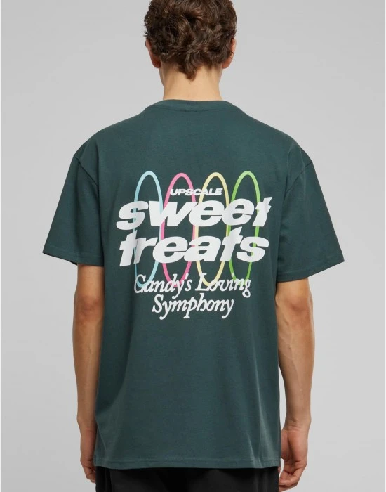 Тениска Sweet Treats Heavy Oversize Tee bottlegreen XXL