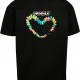 Тениска Sweet Treats Heavy Oversize Tee black XXL