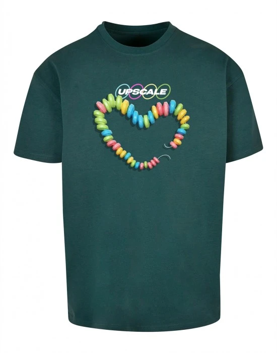 Тениска Sweet Treats Heavy Oversize Tee bottlegreen XXL