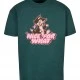 Тениска Nice for what Heavy Oversize Tee bottlegreen XXL
