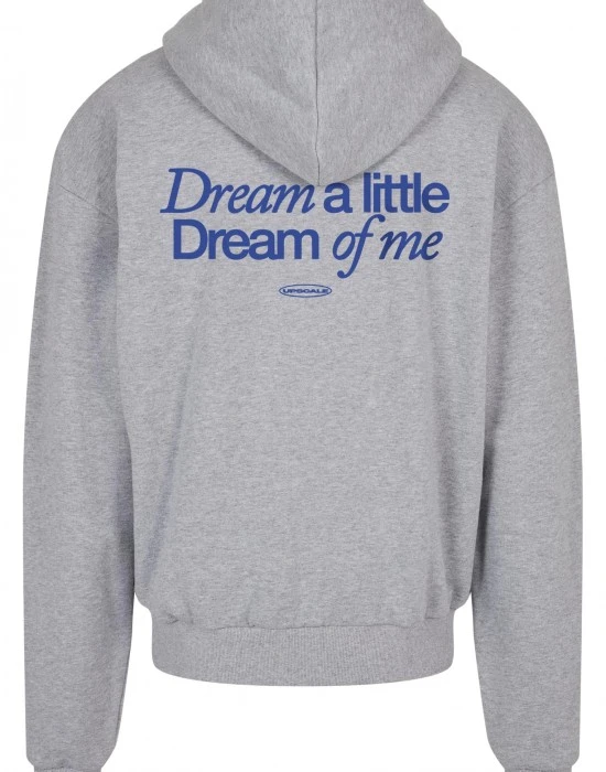 A little dream of me Ultra Heavy Zip Hoodie heather grey XXL