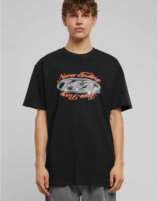 Тениска Never ending... Heavy Oversize Tee black XXL