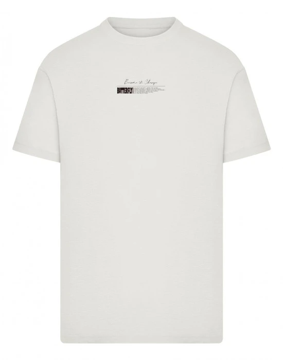 Тениска Become the Change Butterfly 2.0 Tee lightasphalt XXL