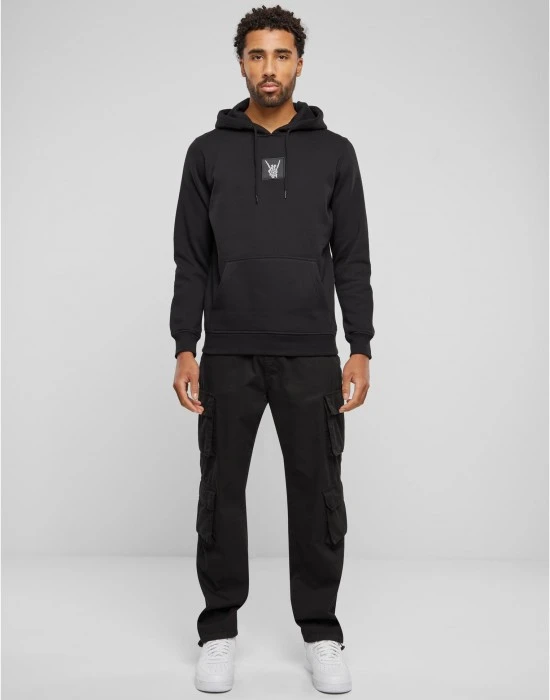Skelett Patch Hoody black XXL