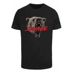 Мъжка тениска в черен цвят Mister Tee True Savage
