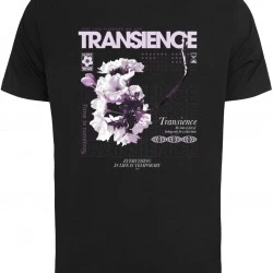 Тениска Transience Tee black XXL