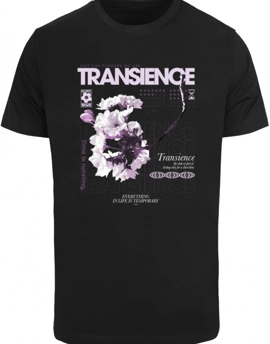 Тениска Transience Tee black XXL