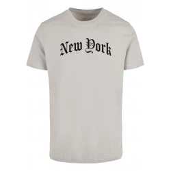 Тениска New York Wording Tee lightasphalt XXL