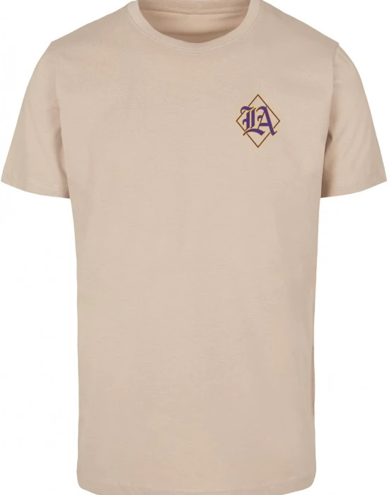 Тениска LA City Print Tee sand XXL