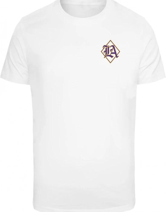 Тениска LA City Print Tee white XXL