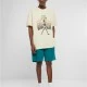 Мъжка тениска в цвят пясък Mister Tee Greatest Heavy Oversize