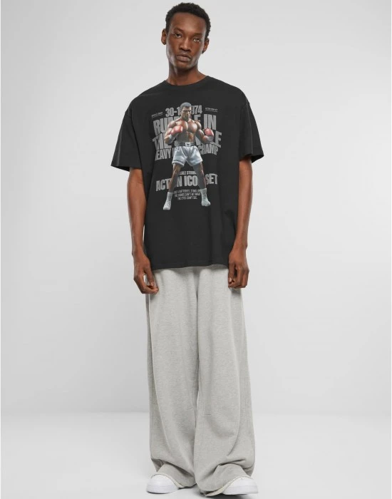 Тениска Rumble Heavy Oversize Tee black XXL