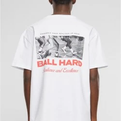 Тениска Ball Hard Heavy Oversize Tee white XXL