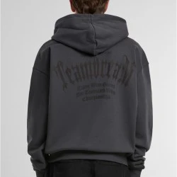 Мъжки суичър в тъмносив цвят Teamdream Ultraheavy Oversize Hoodie