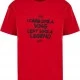 Тениска Like A Legend Oversize Tee cityred XXL