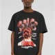 Мъжка тениска в черен цвят Power Foward 2.0 Oversize, Овърсайз - Hoodstyle.bg