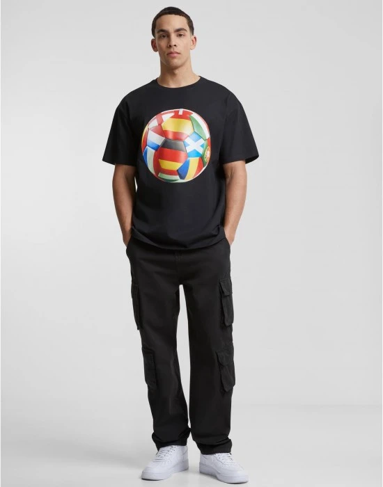 Тениска Football's Coming Home Europe Tour Oversize Tee black XXL