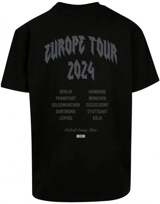 Тениска Football's Coming Home Europe Tour Oversize Tee black XXL