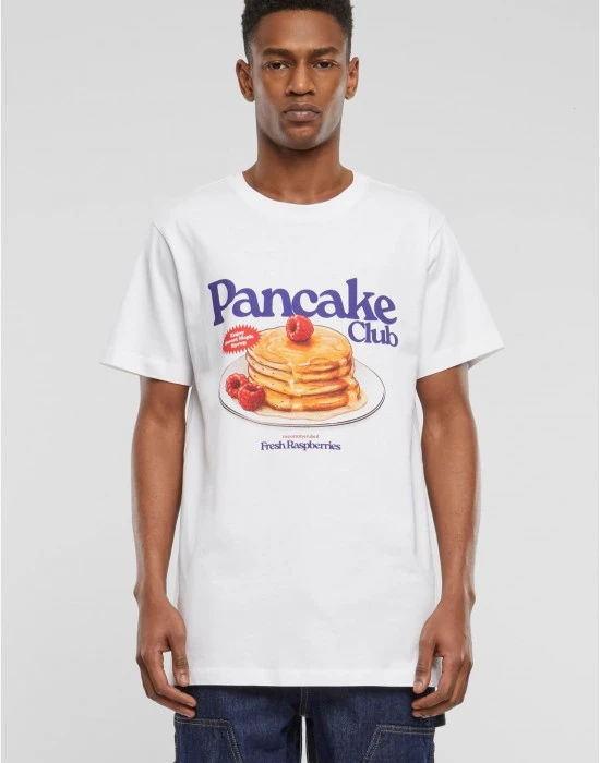 Тениска Pancake Club Tee white XXL