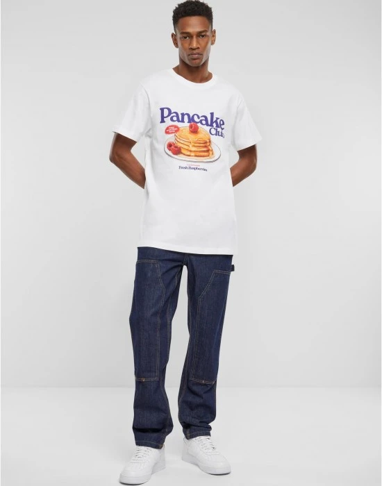 Тениска Pancake Club Tee white XXL