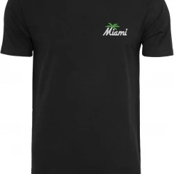 Тениска Miami Palm Tree EMB Tee  black XXL