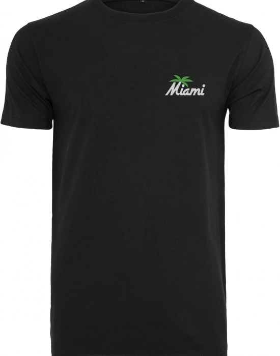 Тениска Miami Palm Tree EMB Tee  black XXL