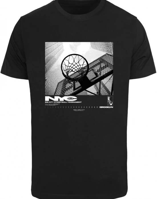 Мъжка тениска в черен цвят Mister Tee NYC Ballin, Тениски - Hoodstyle.bg
