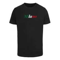 Тениска Milano Flag Tee black XXL