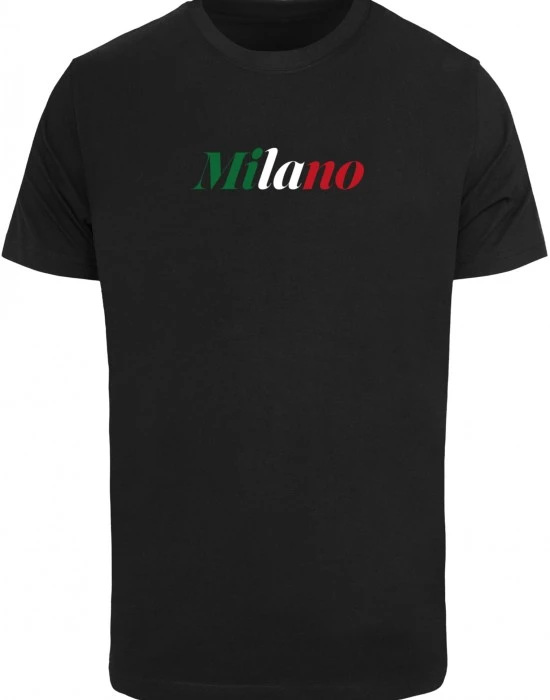 Тениска Milano Flag Tee black XXL