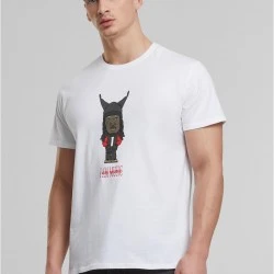Тениска в бяло I Am Music Mister Tee
